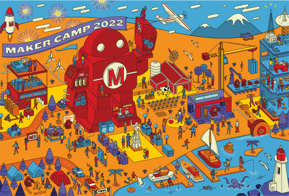 Maker Camp 2022 Map